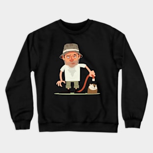 Carl Spackler Caddyshack Art Crewneck Sweatshirt